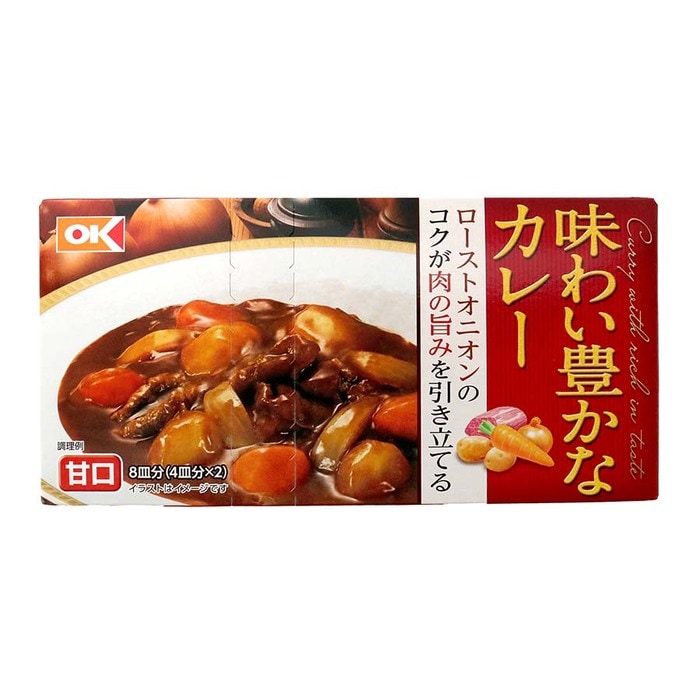 オーケー 味わい豊かなカレー 甘口