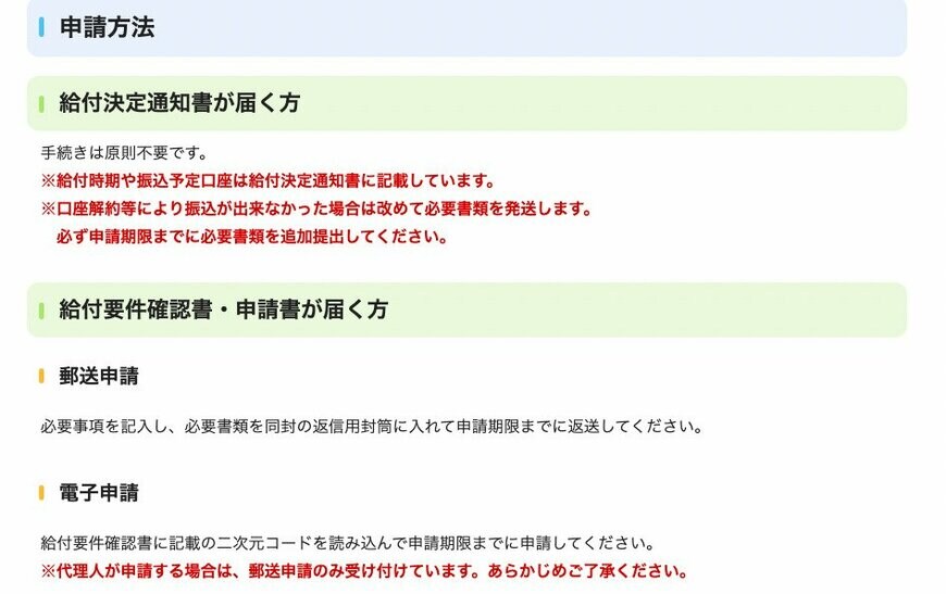 出所：東京都中野区「定額減税補足給付金（調整給付）の不足額給付の実施」