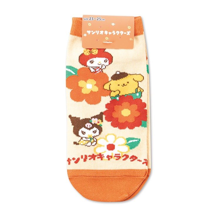 出所：しまむら公式オンラインストア レディース スニーカーインソックス（サンリオキャラクターズ）