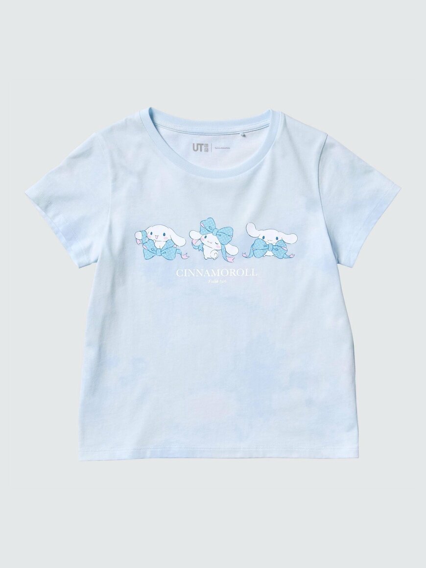 ユニクロ公式　GIRLS サンリオキャラクターズ クロップドUT