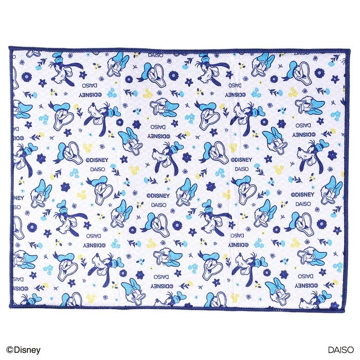 吸水マット、３５ｃｍ×４５ｃｍ（ミッキー＆フレンズ）ＦＷ青