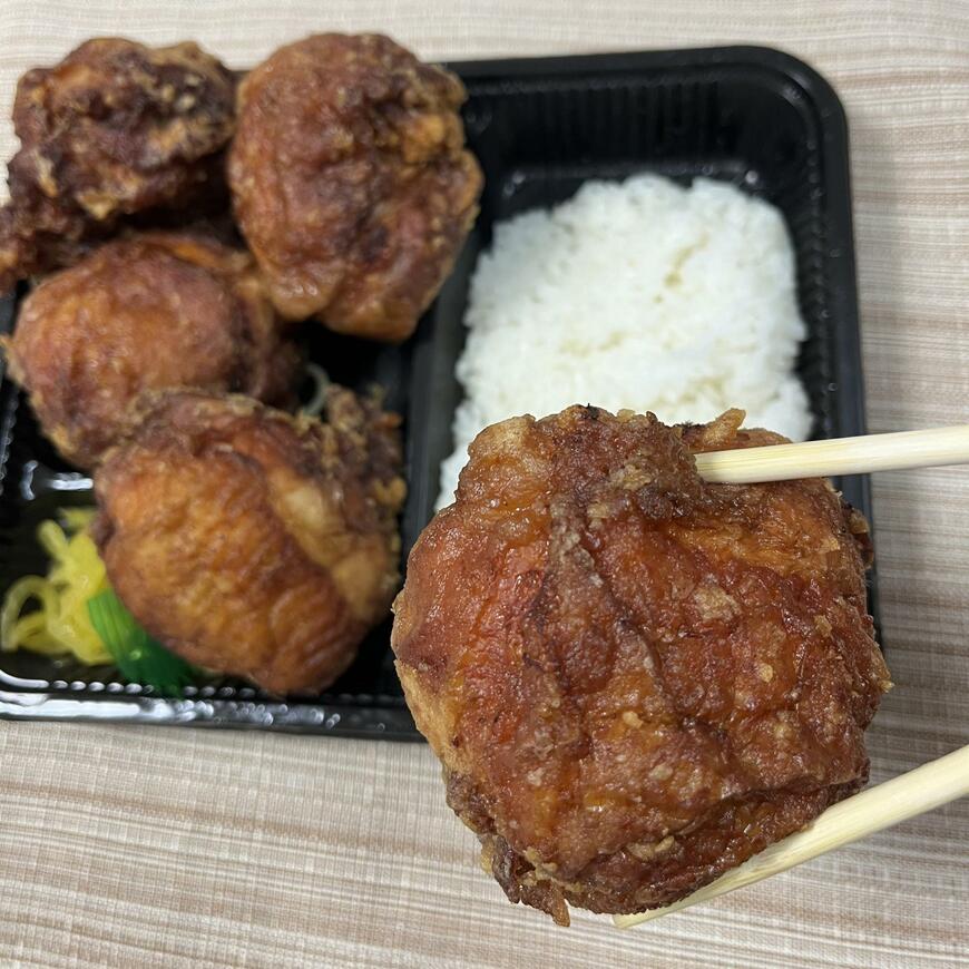 1個120g超えのからあげ