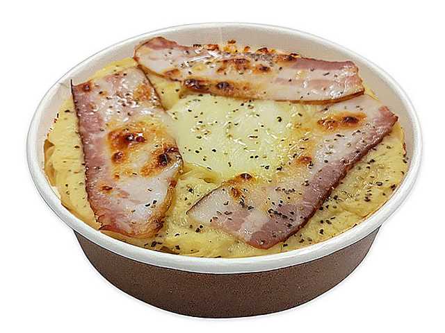 【セブン】焼チーズのスパグラタン濃厚カルボナーラ