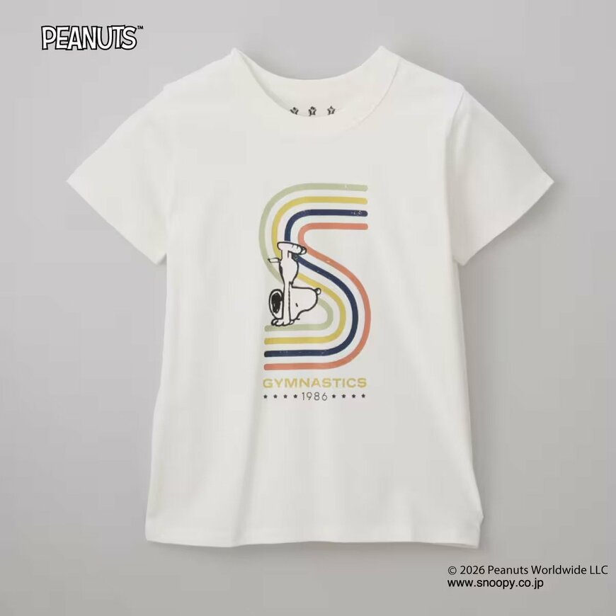 ニトリ公式通販ニトリネット PEANUTSコンパクトTシャツ(65154)(白前)