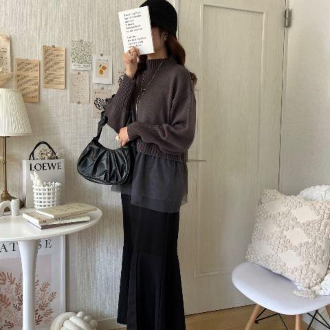 レディース　ニットプルオーバー（kano）