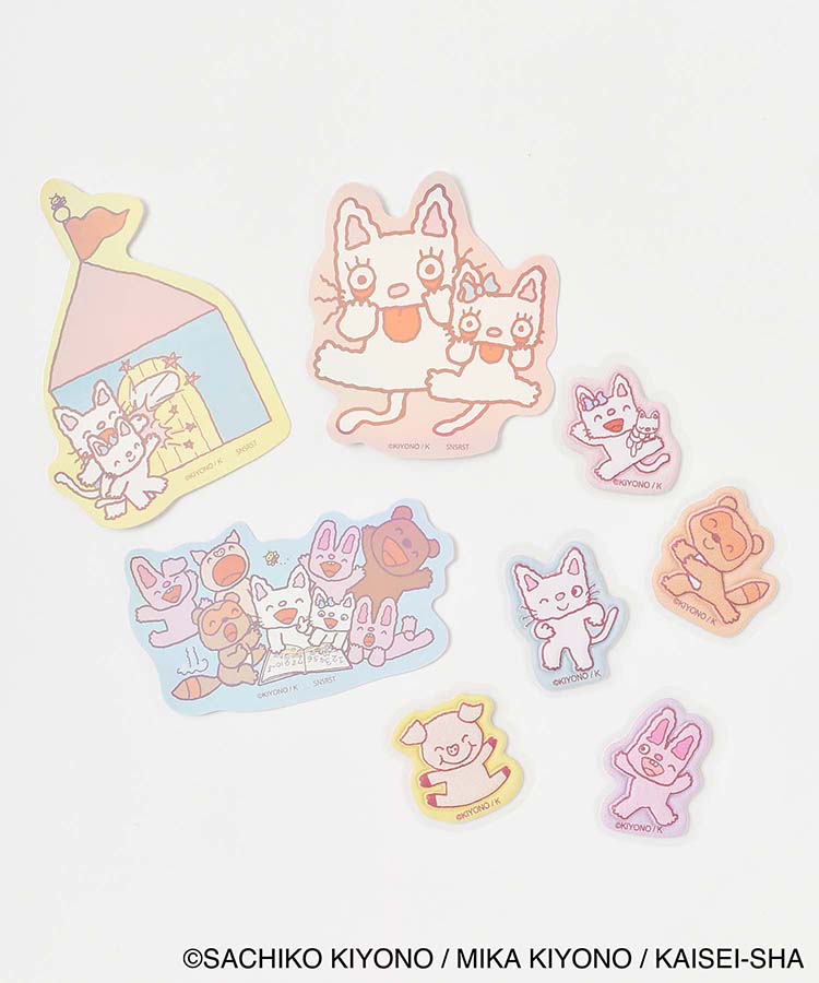 ブルーブルーエ公式　ノンタンミックスシールの画像