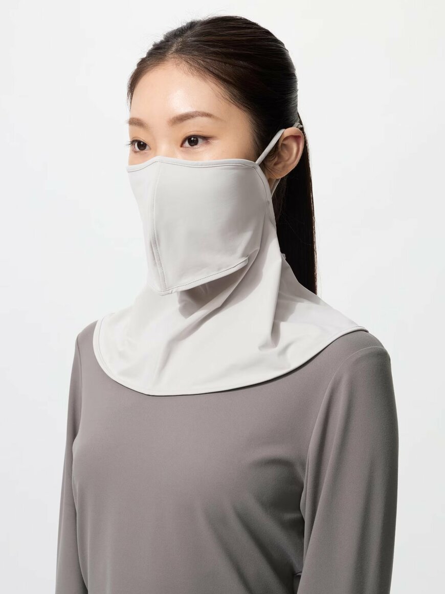 ユニクロ公式　UVカットフェイスカバー