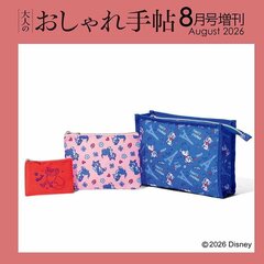 「ディズニーのネコが集合」宝島社の1690円の豪華3点セットが可愛すぎる「特大ケースから小ポーチまで揃う整理収納の決定版だ」