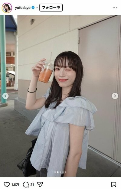 由布菜月のInstagram投稿