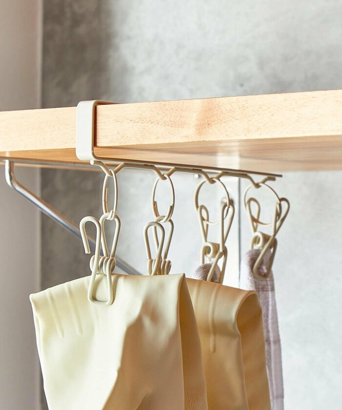 3COINS公式 吊り戸棚下収納ピンチ/KITINTO