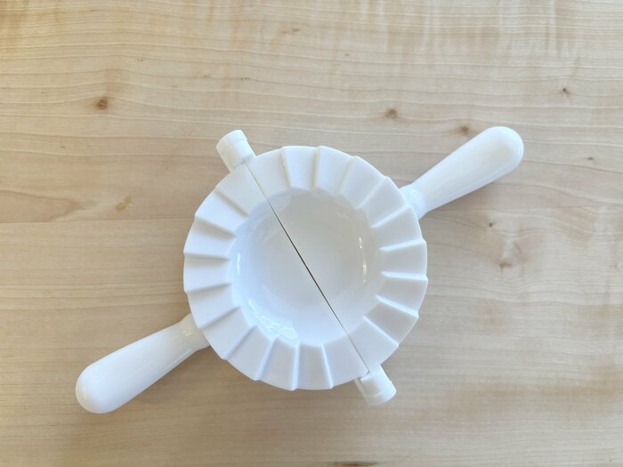 ハンドルを広げた様子