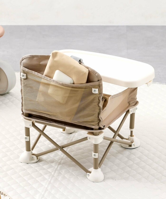 テーブル付きBABYチェア商品背面の画像