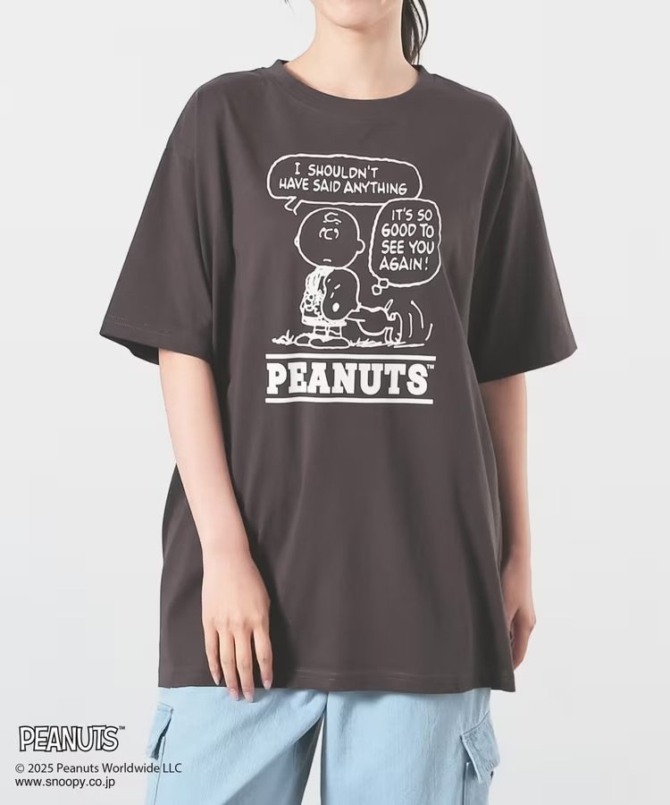 出所：ハニーズ公式　スヌーピー／Ｔシャツ