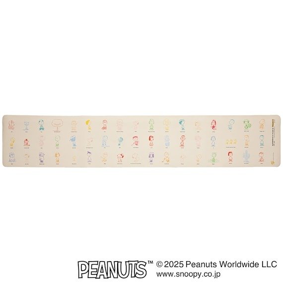 出所：ニトリ公式　【デコホーム商品】ロングマット(240cm オールスター スヌーピー)