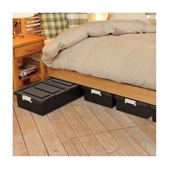 出所：ニトリ公式通販 ニトリネット 連結可能な2面開きベッド下収納ボックス