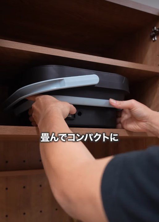 出所：ドン・キホーテ公式Instagram バケツ型ポータブル高圧洗浄機 WashGo!