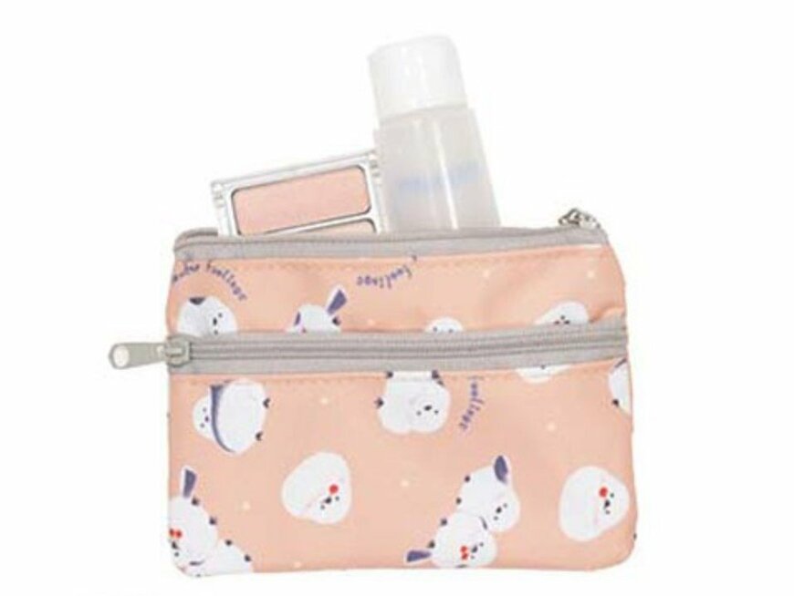 出所：公式 Can★Doネットショップ エブリィアニマル　Wファスナーコインケース