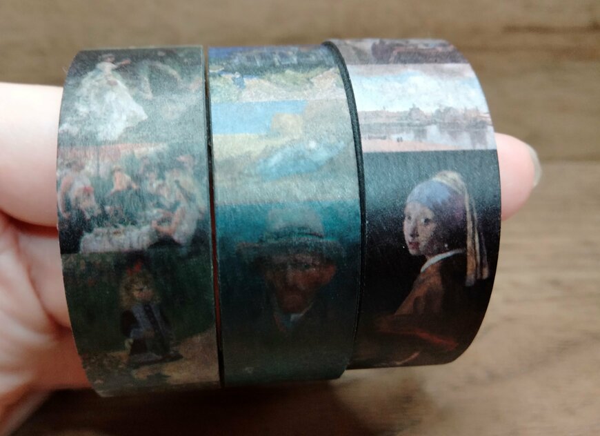 筆者撮影（ダイソー、マスキングテープ）