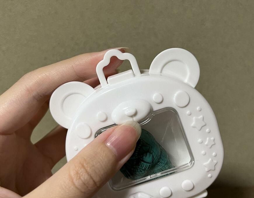 セリア、窓付ケース育成ゲーム機型画像