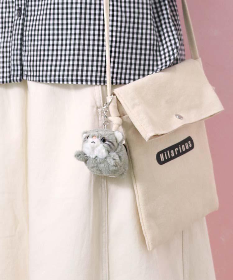 ブルーブルーエ、マヌルぽちゃキーホルダー商品画像