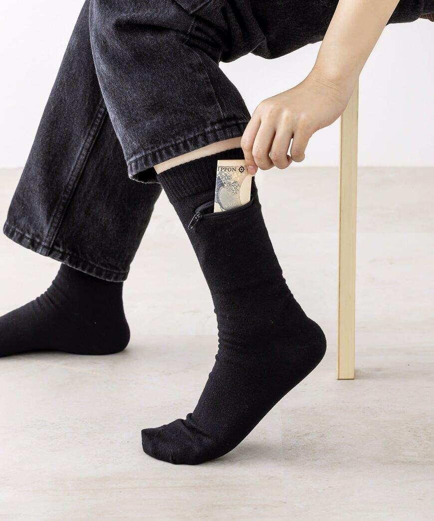 3COINS、トラベルセキュリティソックス商品画像