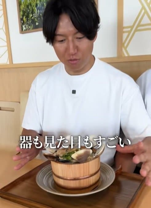 茨城県「道の駅常総」のはまぐりラーメン