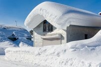 【家が埋もれても…】大寒波時の「大型犬の様子」に思わず目を疑う　「楽しいんだろうな…」