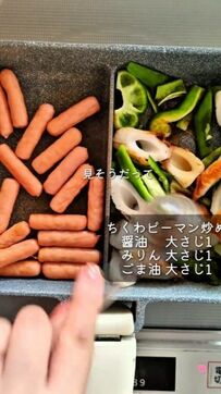 【夫弁当】大量の「ミニウインナー」に夫が大満足！レンジで作るハムエッグにも注目