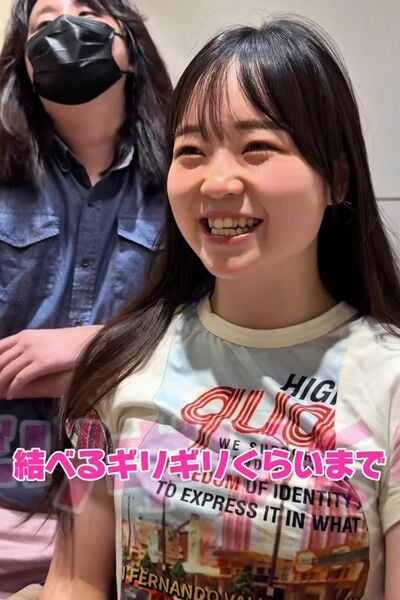 結べるギリギリまでばっさりカットしたい女性