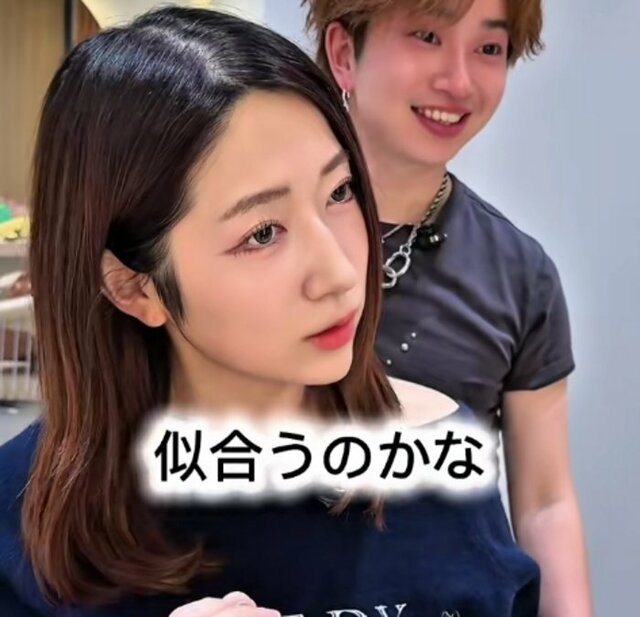 セミロングヘアを「全部お任せ」で似合うボブに！病院勤務の女性の印象チェンジに注目集まる