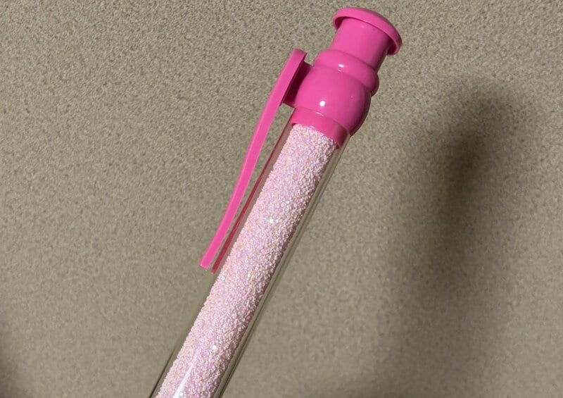 ダイソー、ジャンボボールペン筆者撮影写真