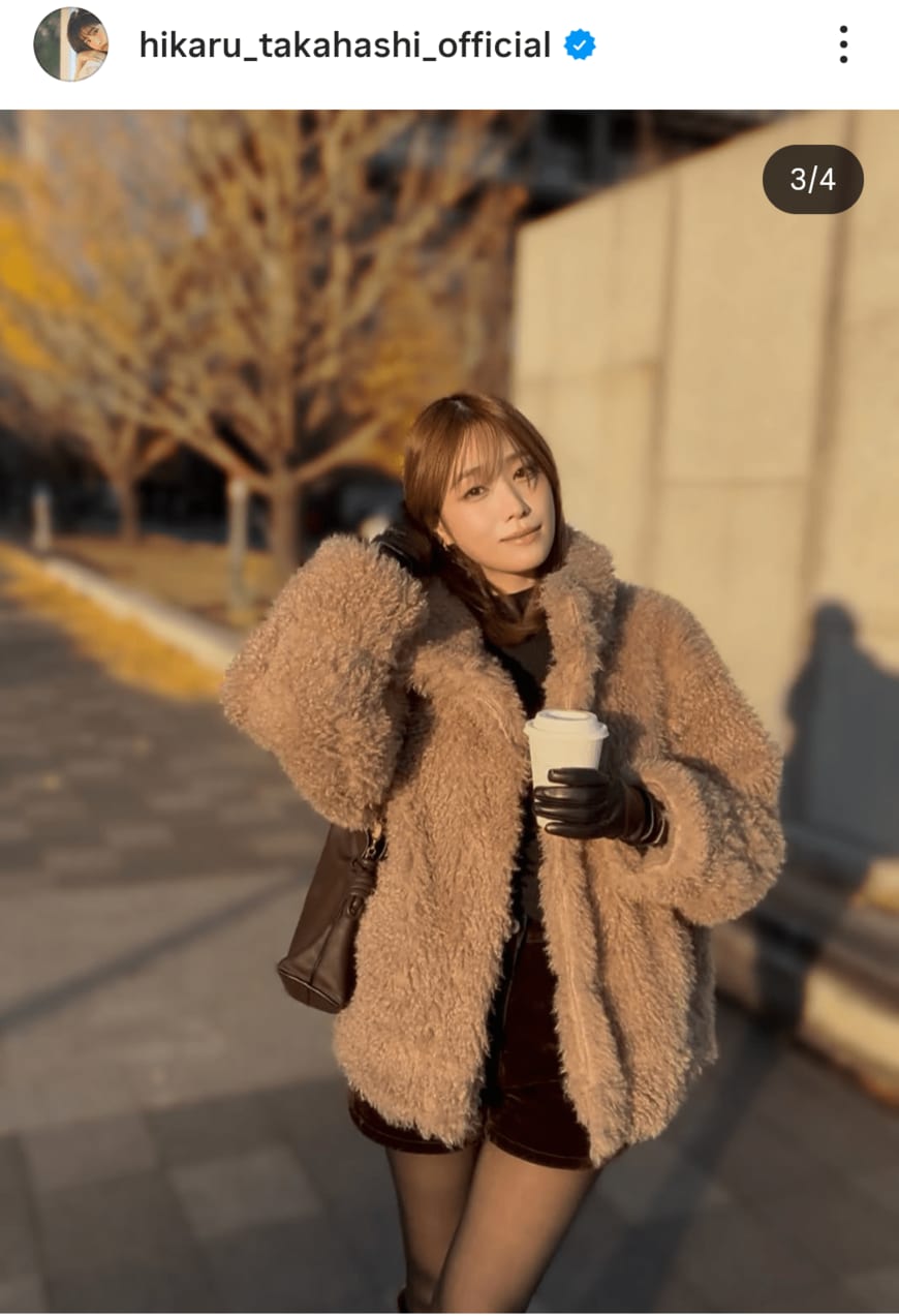 出所：高橋ひかるのInstagram（＠hikaru_takahashi_official）参照日：2026年1月3日