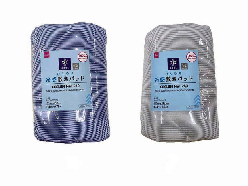 出所：DAISO　冷感敷きパッド（抗菌防臭）