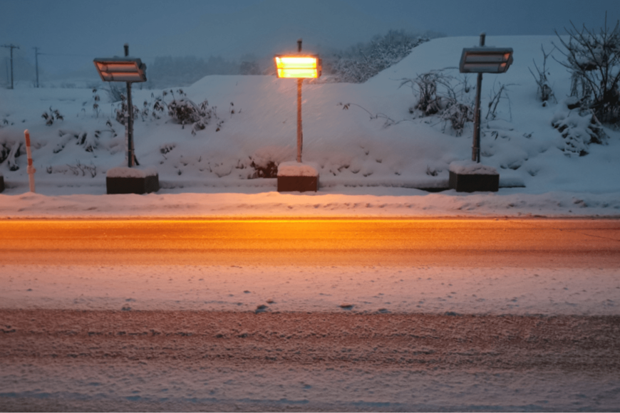 石川県の国道で発見された「画期的な融雪装置」がSNSで話題　実用化に期待