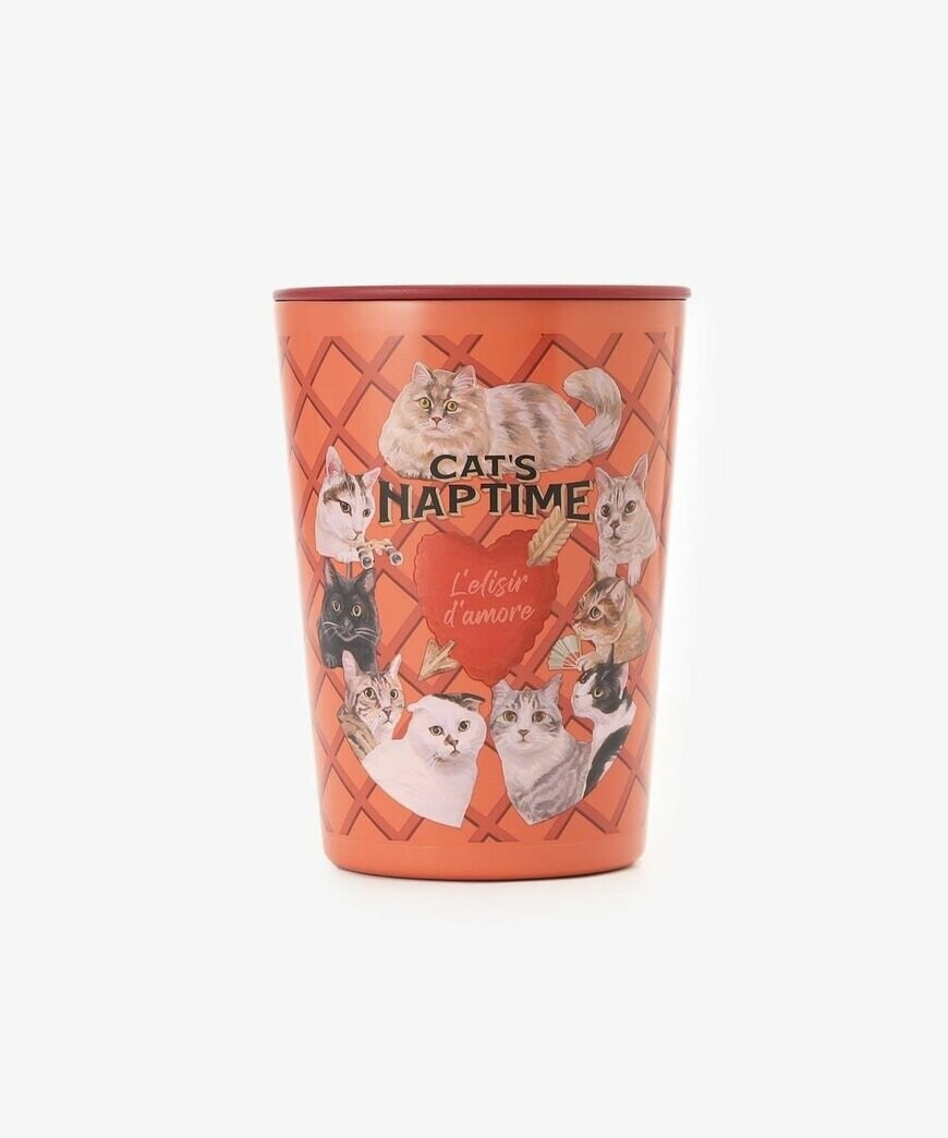 アフタヌーンティー公式 ステンレスタンブラー 400ml/Cat's NapTime
