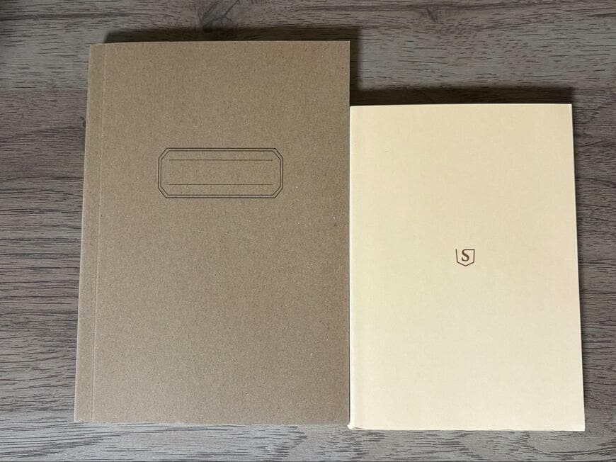 セリア、B6フリーノート 336ページの画像