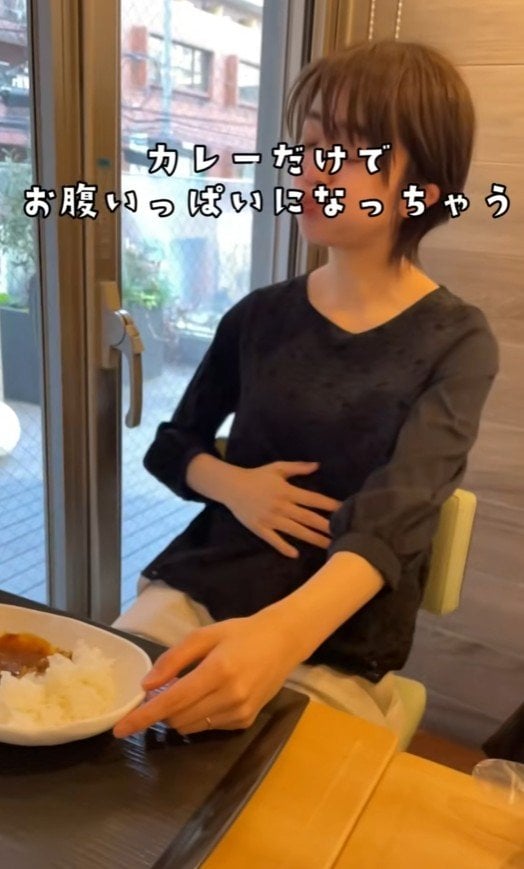 カレーだけでお腹いっぱいに