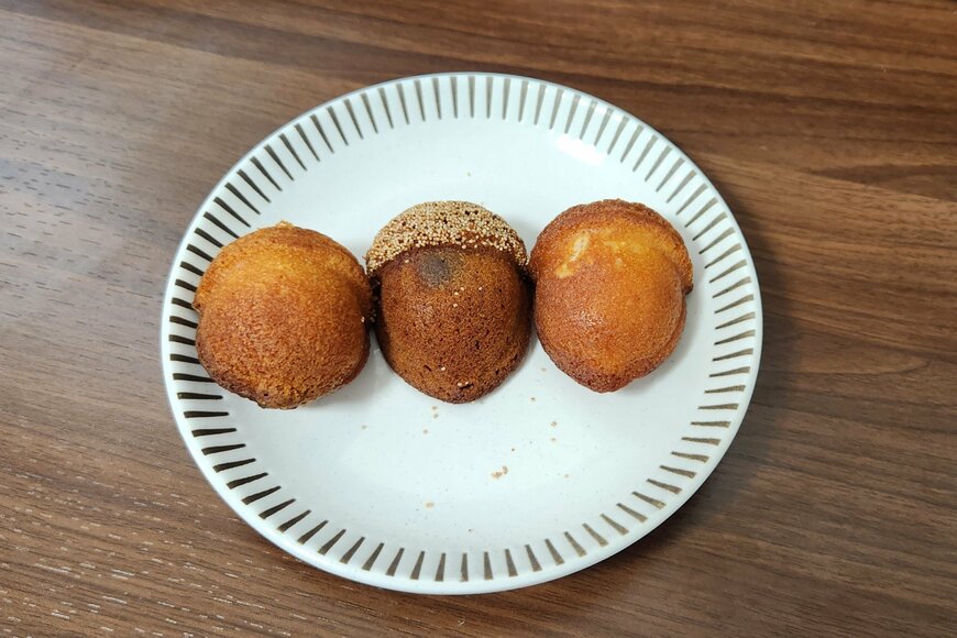 かわいいフォルムのどんぐり