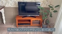 【インテリアDIY】娘が…お部屋に馴染まなかったリサイクルテレビ台→シャビーシックな風合いがおしゃれなテレビ台にリメイク！