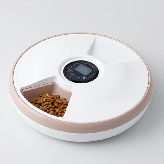 6食分ペット用タイマー式自動給餌器商品画像