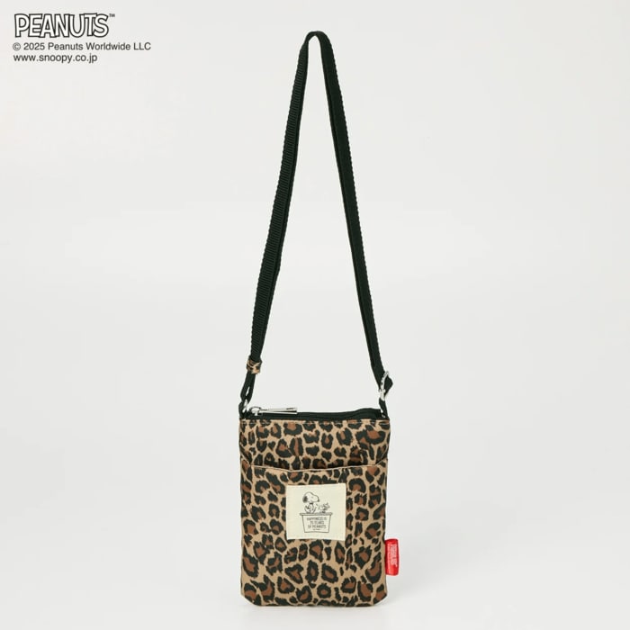 ピーナッツ75周年 ショルダー縦型ポーチ