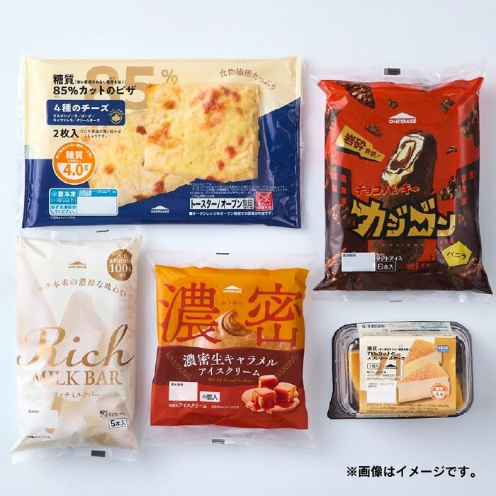 「チョコバッキー」の進化版、「チョコバッキー カジゴン」が1袋（6本入）まるごと入っています