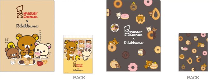 クリアホルダー10ポケット（各880円※税込）