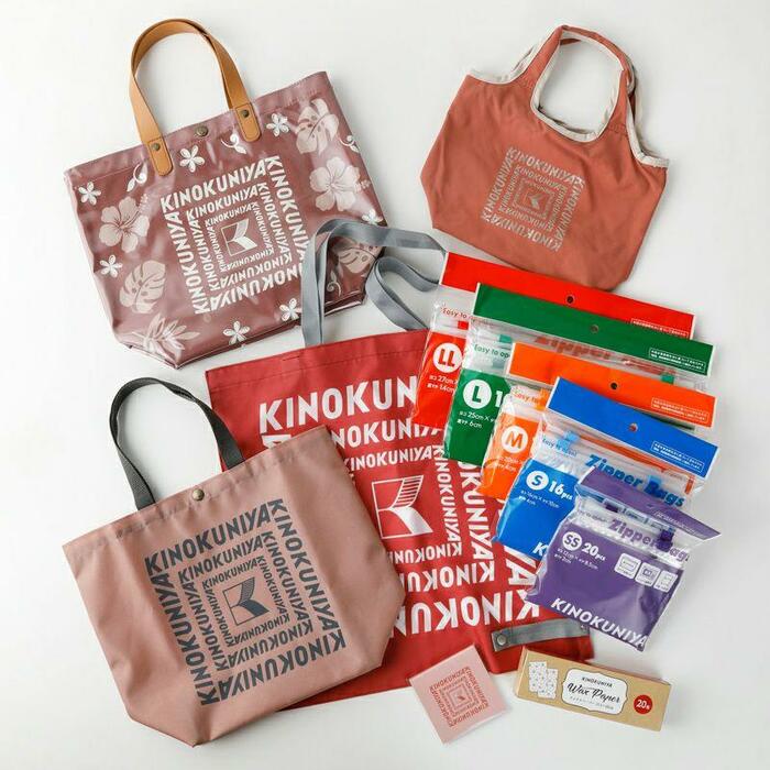 紀ノ国屋 夏のハッピーボックス お楽しみバッグセット(ルージュピンク)〈ご自宅用〉