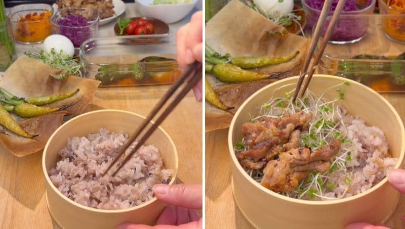 出所：@sakura_obento_