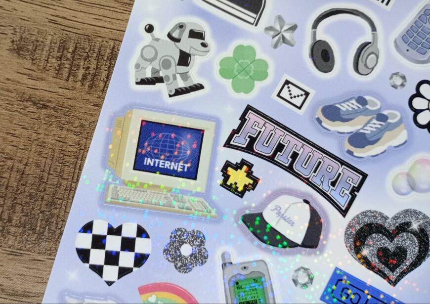 筆者撮影（セリア、TOPPiNG LAB Y2K スポーティー）