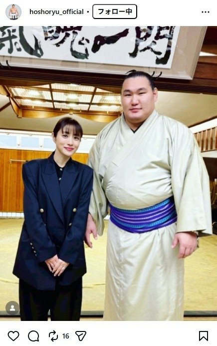 出所：豊昇龍の全国後援会公式インスタグラム（＠hoshoryu_official） 参照日：2025年12月26日