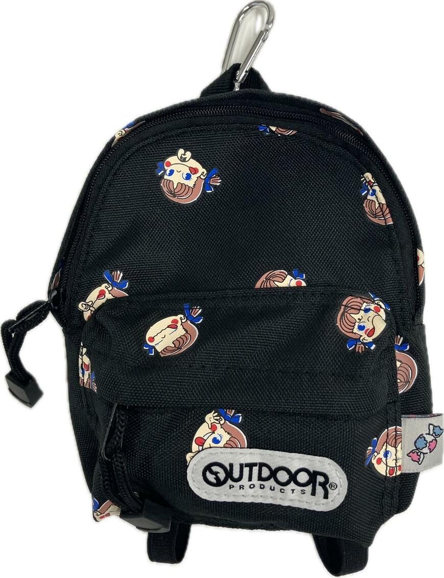 出所：不二家「【不二家】いろいろな表情のペコちゃんが楽しめるかわいいデザイン！Peko×OUTDOOR PRODUCTS 限定アイテム発売」（PRTIMES）