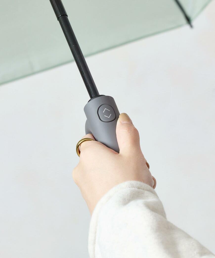 持ち手カラビナ自動開閉折りたたみ傘