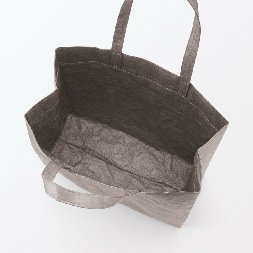 無印良品公式　ペーパーライクトートバッグ